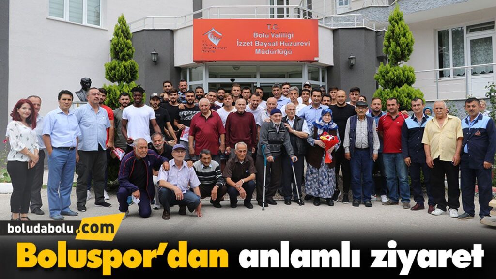 Boluspor’dan anlamlı ziyaret Boluspor’dan anlamlı ziyaret