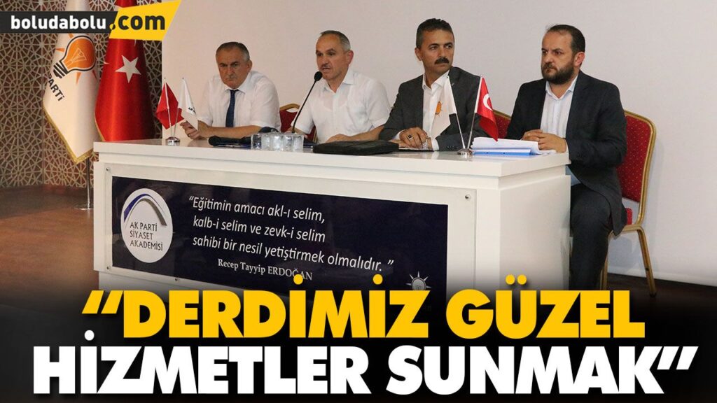 “DERDİMİZ GÜZEL HİZMETLER SUNMAK” “DERDİMİZ GÜZEL HİZMETLER SUNMAK”