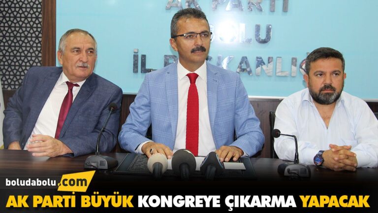 DOĞANAY’DAN KONGRE AÇIKLAMASI