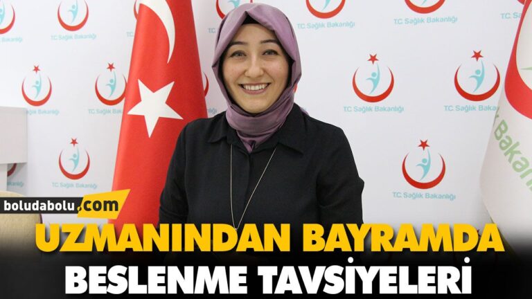 UZMANINDAN BAYRAMDA BESLENME TAVSİYELERİ