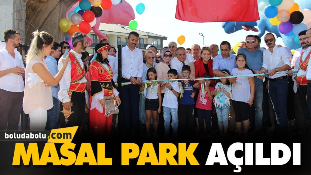 MASAL PARK AÇILDI