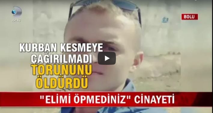 BOLU’DA TORUNUNU ÖLDÜRÜP İNTİHAR ETTİ