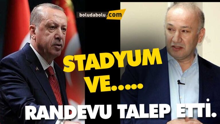 Çarıkçı Erdoğan’dan randevu talep etti