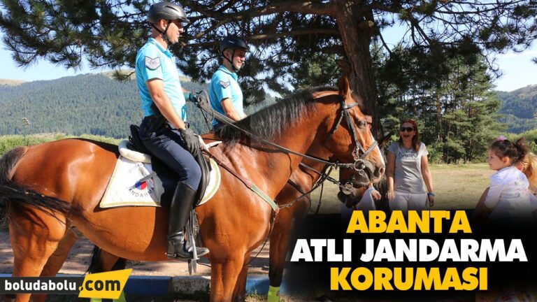 ABANT’A ATLI JANDARMA KORUMASI
