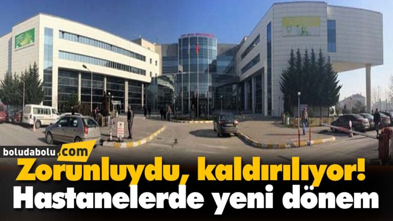 Zorunluydu, kaldırılıyor!