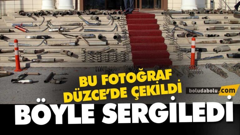 Modifiye araçlara karşı mücadele
