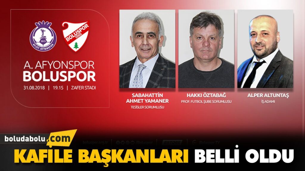 KAFİLE BAŞKANLARI BELLİ OLDU KAFİLE BAŞKANLARI BELLİ OLDU