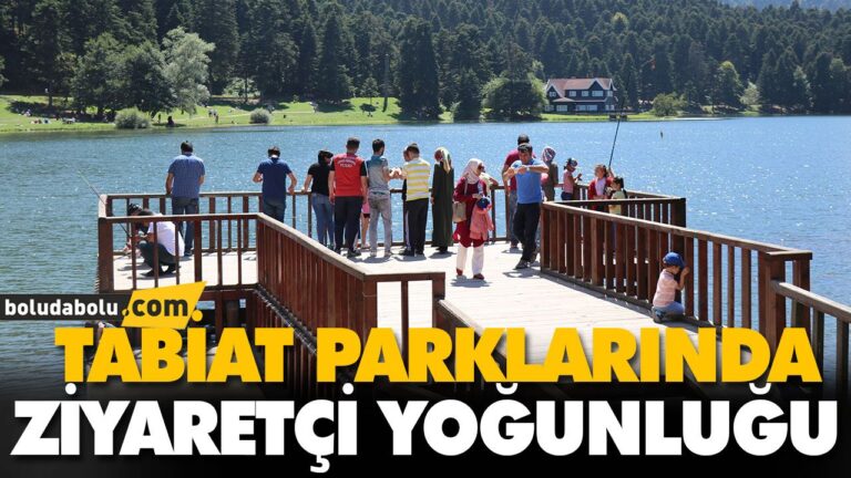 TABİAT PARKLARINDA ZİYARETÇİ YOĞUNLUĞU