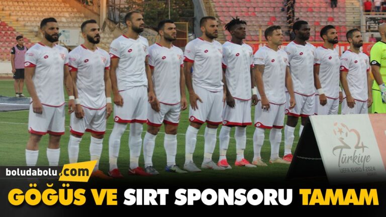 İŞTE BOLUSPOR’UN YENİ SPONSORLARI