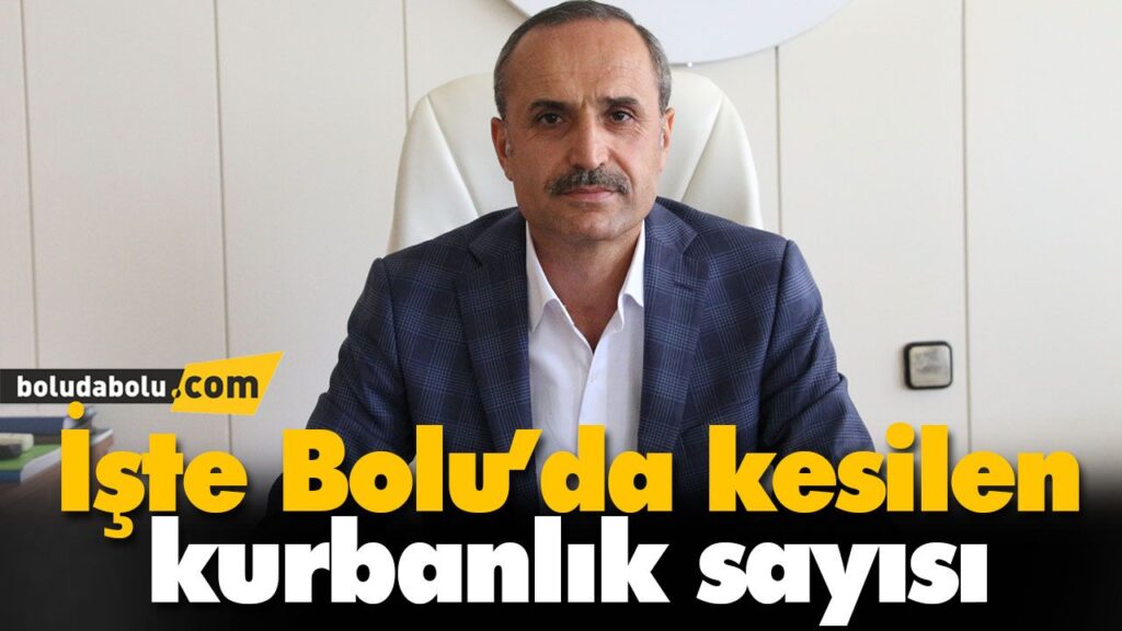 İl Müdürü kesilen kurbanlık sayısını açıkladı İl Müdürü kesilen kurbanlık sayısını açıkladı