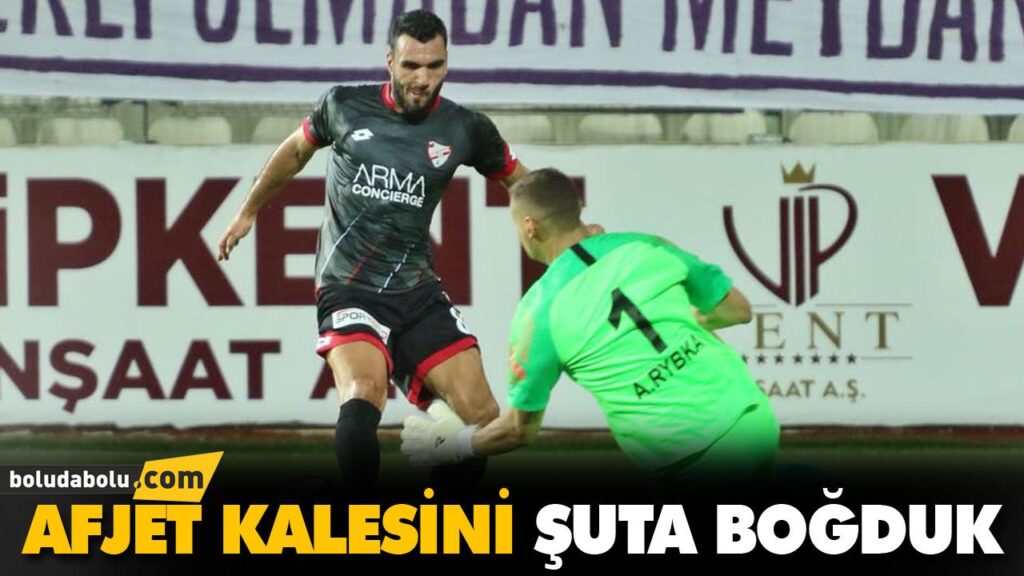 AFJET KALESİNİ ŞUTA BOĞDUK