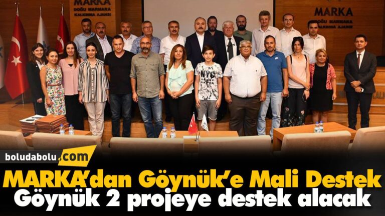 Göynük 2 projeye destek alacak