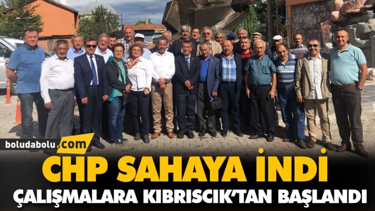 CHP SAHAYA İNDİ