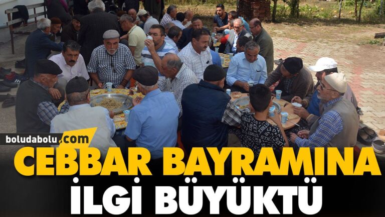CEBBAR BAYRAMINA İLGİ BÜYÜKTÜ