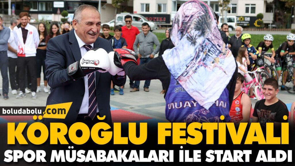 KÖROĞLU FESTİVALİ SPOR MÜSABAKALARI İLE START ALDI KÖROĞLU FESTİVALİ SPOR MÜSABAKALARI İLE START ALDI