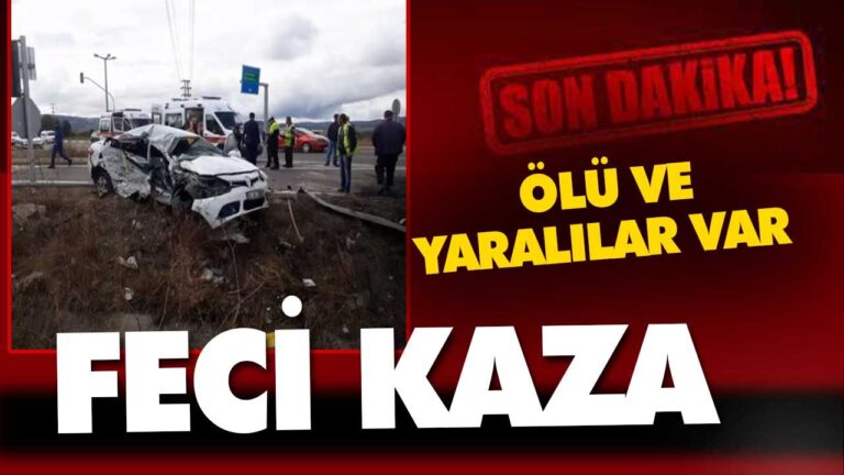 FECİ KAZA ÖLÜ VE YARALILAR VAR BOLU