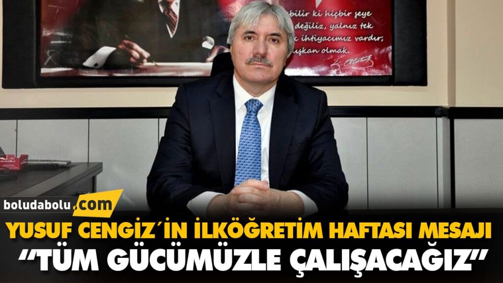 “YENİ EĞİTİM-ÖĞRETİM YILI YENİ BİR YOLCULUK DEMEKTİR” “YENİ EĞİTİM-ÖĞRETİM YILI YENİ BİR YOLCULUK DEMEKTİR”