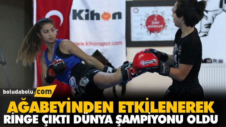 AĞABEYİNDEN ETKİLENEREK RİNGE ÇIKTI DÜNYA ŞAMPİYONU OLDU
