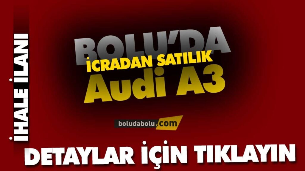 İCRADAN SATILIK Audi A3