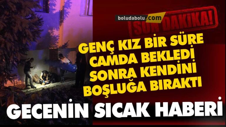 KENDİNİ BOŞLUĞA BIRAKTI