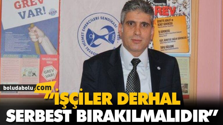 “İŞÇİLERİN TALEPLERİ TALEBİMİZ, MÜCADELELERİ MÜCADELEMİZDİR!