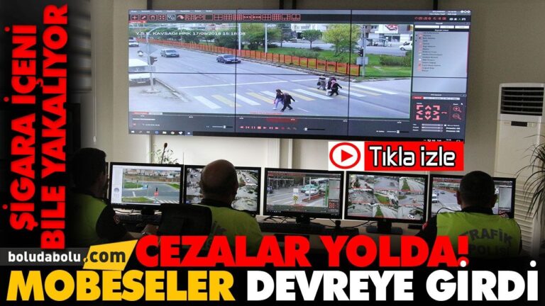 Bolu’da MOBESELER devreye girdi…