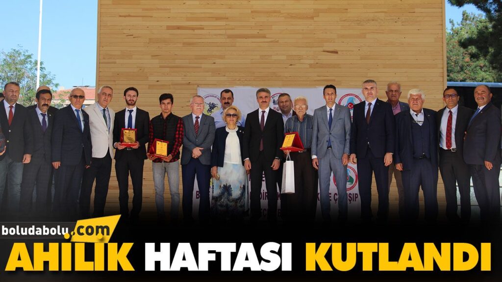 AHİLİK HAFTASI KUTLANDI AHİLİK HAFTASI KUTLANDI