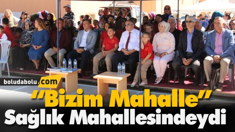 “Bizim Mahalle” Sağlık Mahallesindeydi