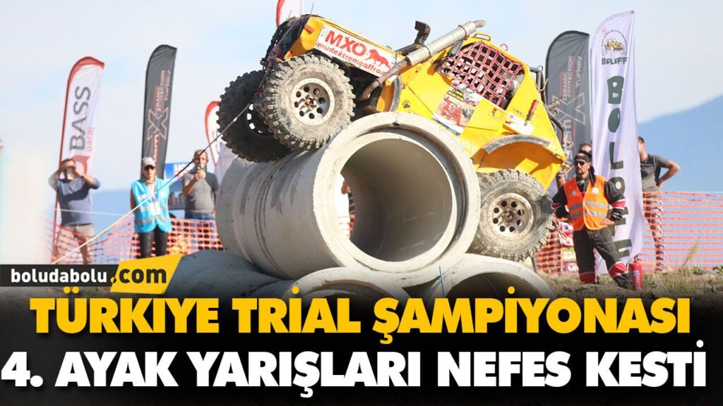 TÜRKİYE TRİAL ŞAMPİYONASI 4. AYAK YARIŞLARI NEFES KESTİ TÜRKİYE TRİAL ŞAMPİYONASI 4. AYAK YARIŞLARI NEFES KESTİ