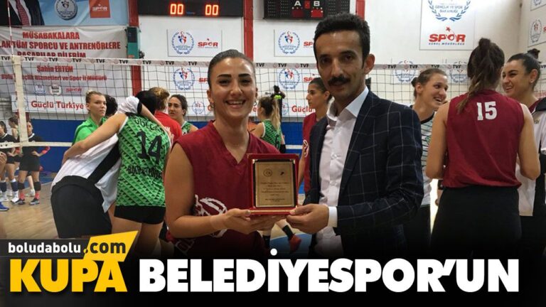 KUPA BELEDİYESPOR’UN