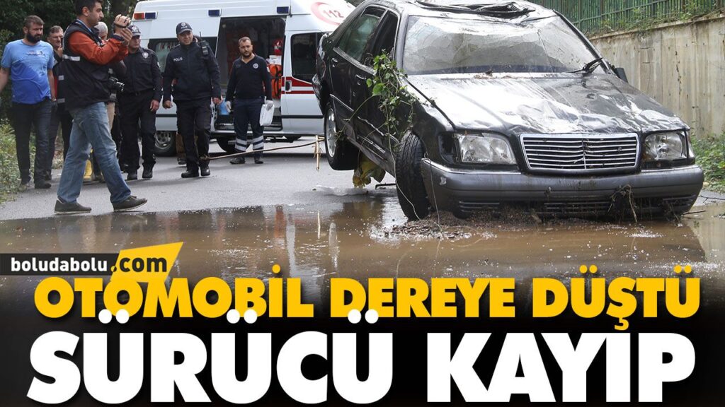 OTOMOBİL DEREYE DÜŞTÜ SÜRÜCÜ KAYIP OTOMOBİL DEREYE DÜŞTÜ SÜRÜCÜ KAYIP
