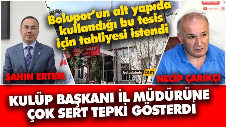 ÇARIKÇI, İL MÜDÜRÜNE ‘GEREKSİZ İNSAN’ DEDİ