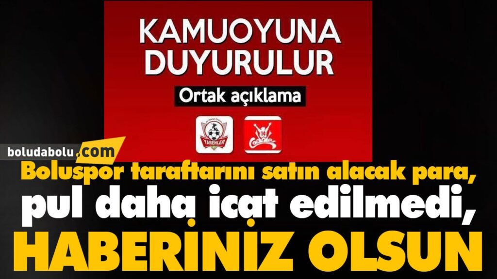 TARAFTARLARDAN ÇOK SERT AÇIKLAMA