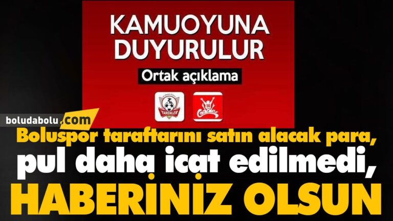 TARAFTARLARDAN ÇOK SERT AÇIKLAMA