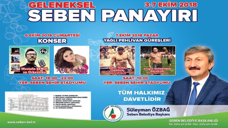 SEBEN PANAYIRI BAŞLIYOR!