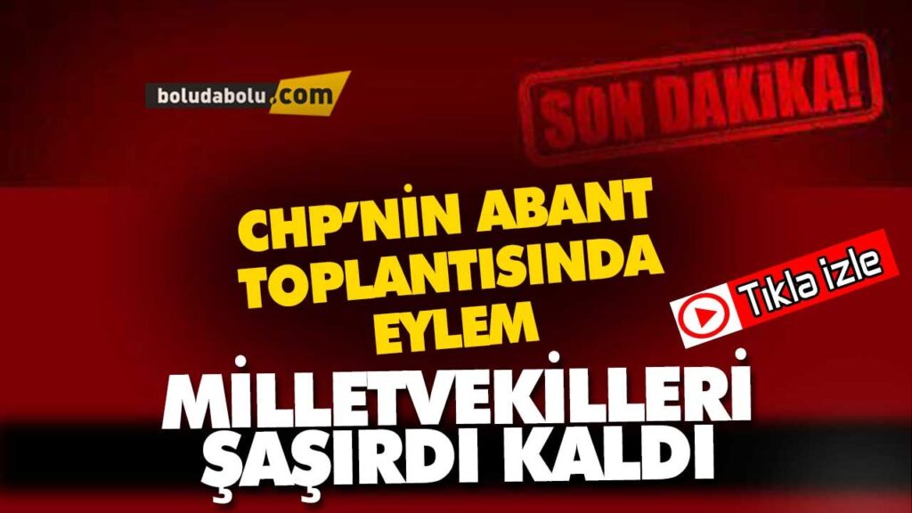 CHP’NİN ABANT’TAKİ TOPLANTISINDA PROTESTO CHP’NİN ABANT’TAKİ TOPLANTISINDA PROTESTO
