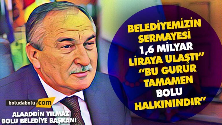 BOLU BELEDİYESİ SERMAYESİ…