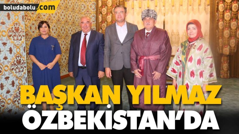 Bolu’ya kardeş şehir Özbekistan’dan
