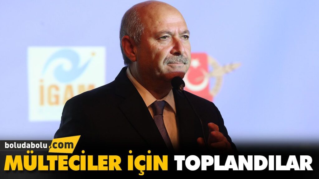 MÜLTECİLER İÇİN TOPLANDILAR MÜLTECİLER İÇİN TOPLANDILAR