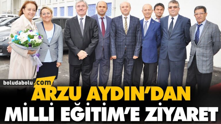 AYDIN’DAN MİLLİ EĞİTİM’E ZİYARET