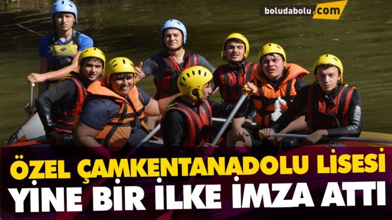 ÖZEL ÇAMKENT ANADOLU LİSESİ YİNE BİR İLKE İMZA ATTI