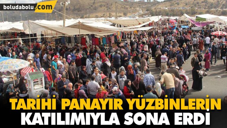 TARİHİ PANAYIR YÜZBİNLERİN KATILIMIYLA SONA ERDİ