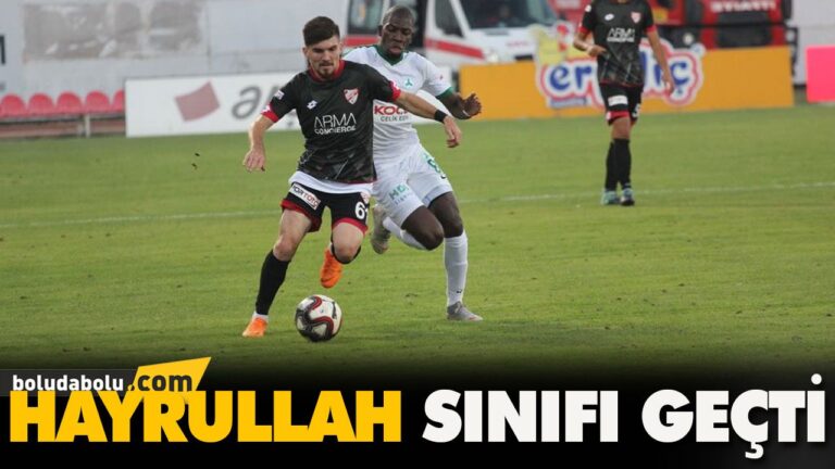 HAYRULLAH SINIFI GEÇTİ