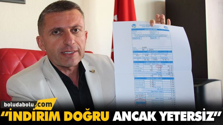 “İNDİRİM DOĞRU ANCAK YETERSİZ”