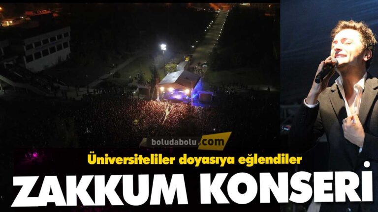 ZAKKUM KONSERİ ÜNİVERSİTELİLERİ  COŞTURDU!