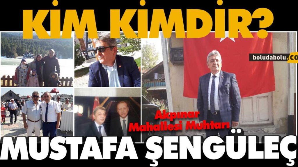 MUSTAFA ŞENGÜLEÇ MUSTAFA ŞENGÜLEÇ