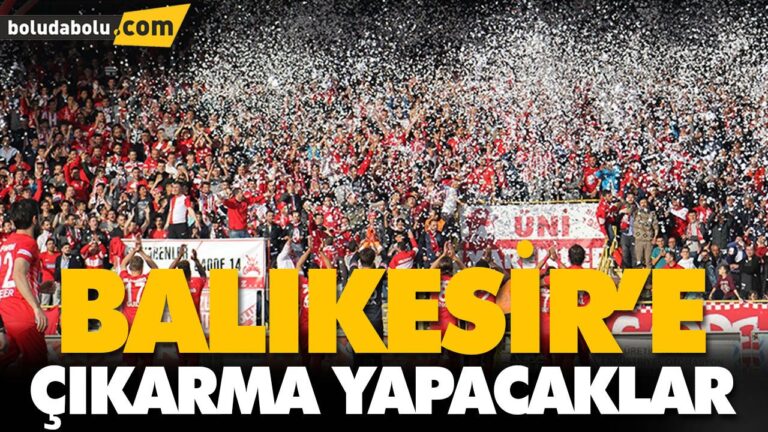 BALIKESİR’E ÇIKARMA YAPACAKLAR