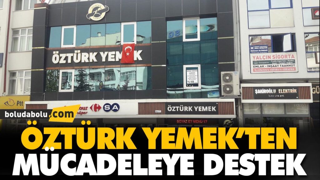 ÖZTÜRK YEMEK’TE İNDİRİME GİTTİ