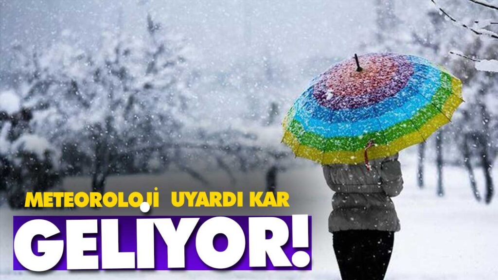 METEOROLOJİ  UYARDI KAR GELİYOR |BOLU