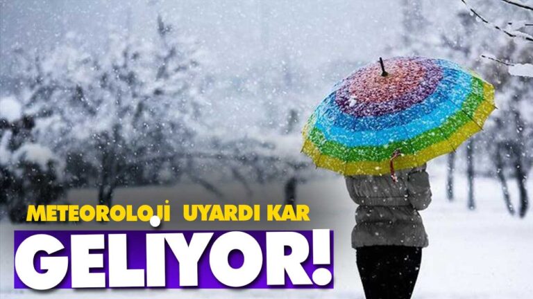 METEOROLOJİ  UYARDI KAR GELİYOR |BOLU